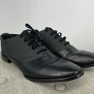 Alexander Wang oxfords.  Ingrids size 37 black leather
